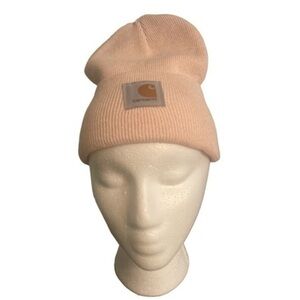 Carhartt Knit Cuffed Craftsman Beanie Winter Hat Cap Workwear unisex pink NWT OS